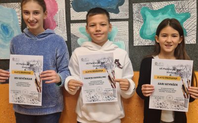 Zlata priznanja za naše petošolce na 19. likovni koloniji