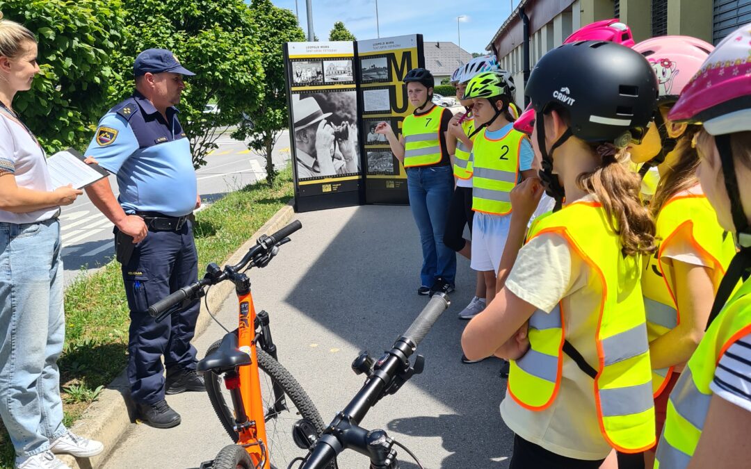 Petošolci opravili kolesarski izpit